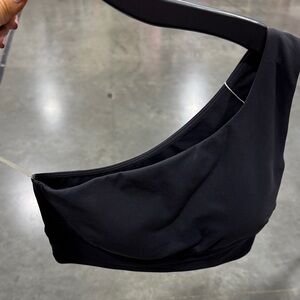 Lululemon Athletica Black Asymmetrical Top